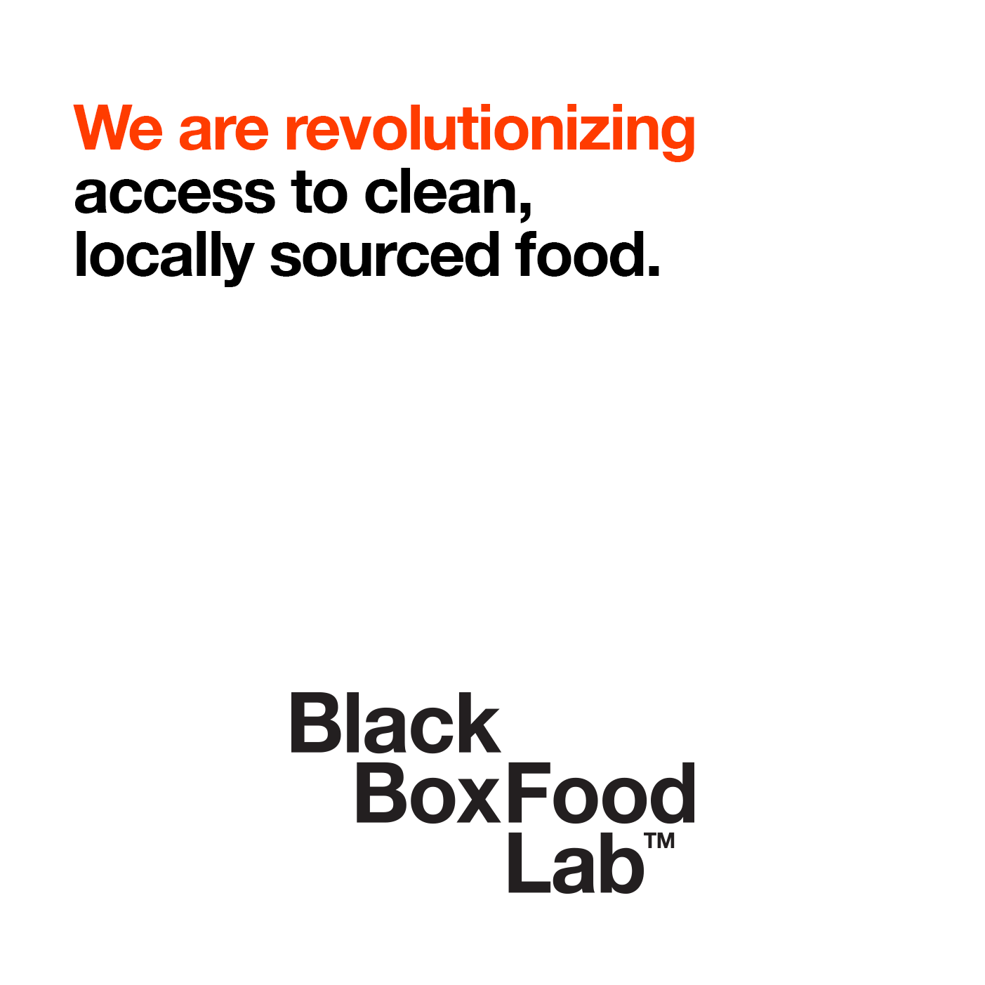 Black Box Food Lab Logo